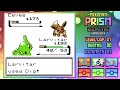 Pokémon Prism Hardcore Nuzlocke - ROCK TYPES ONLY! (No items, No overleveling, ROM hack)