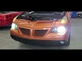 2003 Pontiac Aztek Rally Cold Start