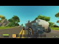 I Built a Car with Adjustable Suspension for Exploring the Map! (Scrap Mechanic Survival Ep.8)
