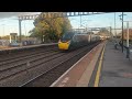 (28/9/22) A few trains at Stafford and Rugeley Trent Valley including 390s, car train and mail train