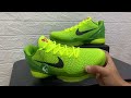 UA Nike Zoom Kobe 6 Grinch Protro REVIEW AND ON FEET from mostyle.vip