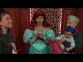 GIVING GIFTS to Disney Characters!!! Watch their RESPONSES! They are all thankful EXCEPT GASTON!