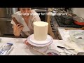 5-minute speed tutorial on stacking and frosting PERFECTLY smooth tall cakes