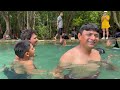 Swimming in “The Emerald Pool” Krabi Thailand 🇹🇭