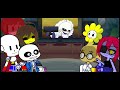 Undertale react to 404 sans vs lord x