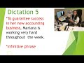 English Listening practice: Intermediate Dictation 75: Simple sentences