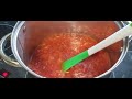 Tomato Sauce from Garden FRESH Tomatoes
