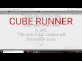 Cube Runner 3.2.2 Sneak Peek - The GUI Update