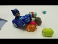 ☻PJ Masks☻ and Paw Patrol toy Racing Video!