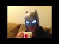 Batman v Superman Helmet Test