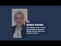 Kimberly Schreiber Speaker Demo Reel