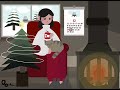 크리스마스날 오두막 집안(학교 과제 애니메이션)