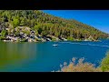 🚤Vibrant Afternoon at Big Bear Lake, Relaxing Nature Sounds with  Calming music