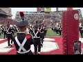 Ohio State Marching Band Ramp Entrance In The Snow - TBDBITL in 4K