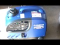 Yamaha EF1000is generator review operations