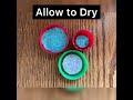 Colorful Paper Pulp Disks Made from Scraps