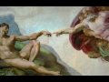Nebula morphing into Michelangelo's Adam Creation