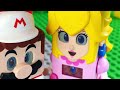Lego Mario enters the Nintendo Switch but Spike blocks him! Will he save Peach? #legomario