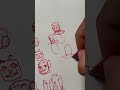 The envelope method. Drawing faces stream