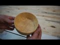 Making a simple bowl from pine with a homemade lathe