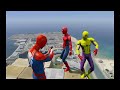 GTA 5 Ragdolls SPIDERMAN Jumps Fails Euphoria Physics #65