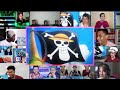 ONE PIECE Opening 24 - We Are! | Special Episode 1000 | REACTION MASHUP