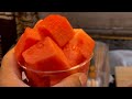 FRUITS JUICE MAKING of KOREAN - AMAZING FRUIT CUTTING SKILLS - KOREAN STREET FOOD