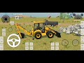 TRACTOR AND JCB 3DX BACKHOE LOADER BUS SIMULATOR LIVE STREAM