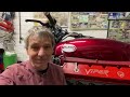 Millyard Viper V10 motorcycle - Maintenance and test ride