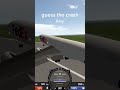 Guess the crash.     game name: simple planes