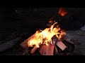 Cosy Campfire (5 hrs) Crackling Fire sounds | Relaxing Sound For Sleep And Study | Outdoor Ambience