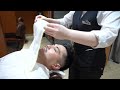 Relaxing experience with a female barber at 