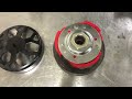 GY6 Clutch And Variator CVT Transmission upgrade Build