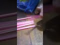 How to make a place mat from  drinking straw