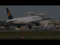 (4K) 11 BIG PLANE TAKEOFFS AND LANDINGS AT DFW AIRPORT