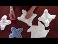 Towel Folding - How to make flower | Towel Art | Towel Origami | Housekeeping Towel Designs |