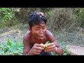 Wilderness cooking - Cooking Chicken Chuff In jungle -eating delicious || Cook for breakfast #000165