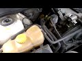 Leaky heater bypass valve. Opel omega B
