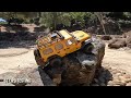 Rlaarlo MK07 1/7 crawler tested with 6s brushless Hobbywing Axe R3 Power!
