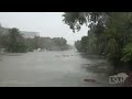 09-30-2022 Pawleys Island, SC - Hurricane Ian - Complete Surge Inundation of Island - Pier Collapse