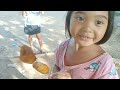 cooking banana cue and feeding the children|Province Life|Mitchell and family vlog
