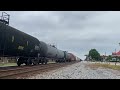 CSX L607 With the CSX Boys Showing Out With a Killler! 1st Gen K5HL & A Awesome Hornshow!!