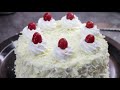 White Forest Cake in Tamil | How to make White Forest Cake in Tamil | White Forest Cake With Egg