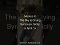 The Sky Is Crying - final BUSKING session in Sicily (live with looper)