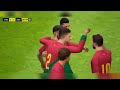 Portugal 3 x 3 Brasil | eFootball mobile | simulação - Amistoso Internacional
