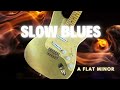 SLOW BLUES Backing Track - Ab minor