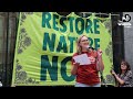 Restore Nature Now: Speech from Debbie Tann