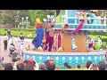 Stan twitter meme: Gideon from Pinocchio dancing on a float at Disneyland