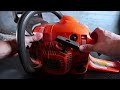 How to change an air filter on a Husqvarna chainsaw -  Hipa How To - 007