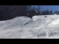 Seth snowboarding